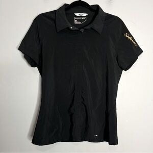 Salomon Actilite Hiking Active Trekking Snap Button Short Sleeve Shirt, size M